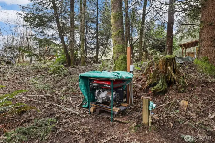 Honda 6500-watt generator to keep you running during a power outage