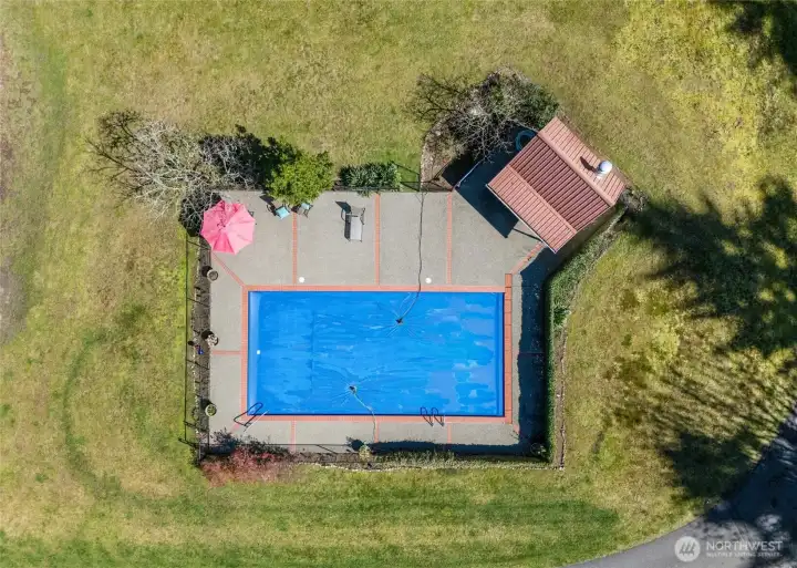 An in-ground swimming pool is an amazing place to entertain and enjoy the beautiful outdoors and amazing yard.