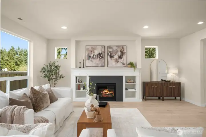 Model home - does not represent actual home - personalize your home