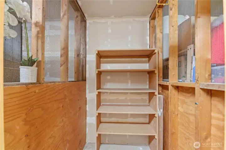 Storage unit that comes with the condo