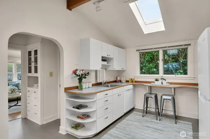 Kitchen Looking to Living Room
