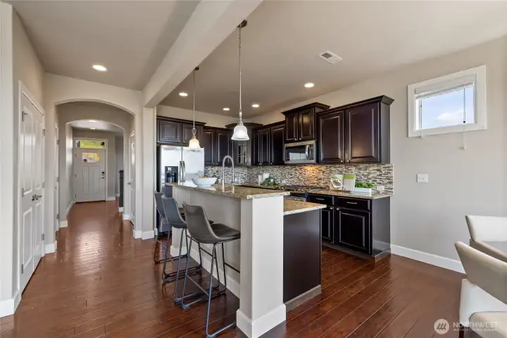 Plenty of cabinetry for all your kitchen essentials and storage needs