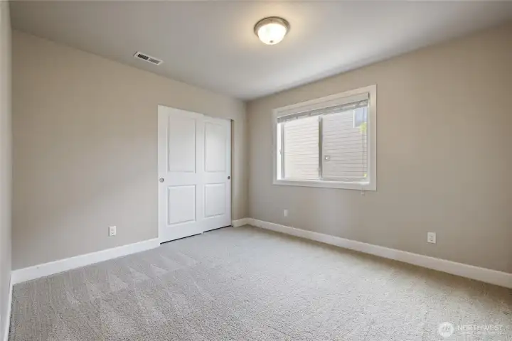 Comfortable secondary bedrooms