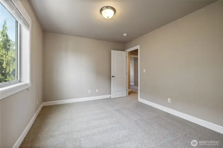 Comfortable secondary bedrooms