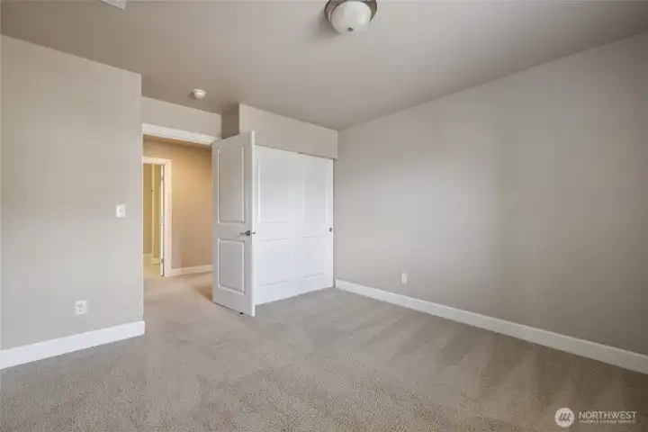 Comfortable secondary bedrooms