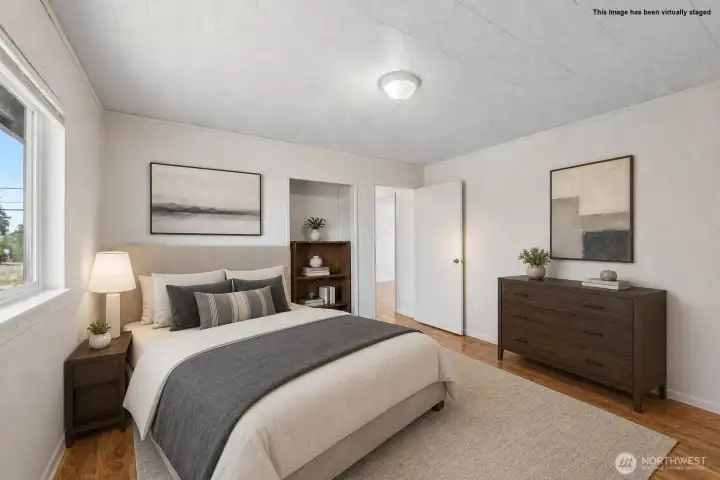 Bedroom 2 virtually staged