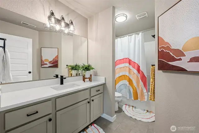 Hall bathroom