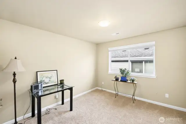 1 of 4 bedrooms upstairs.