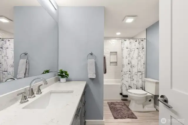 Main floor fully updated bathroom
