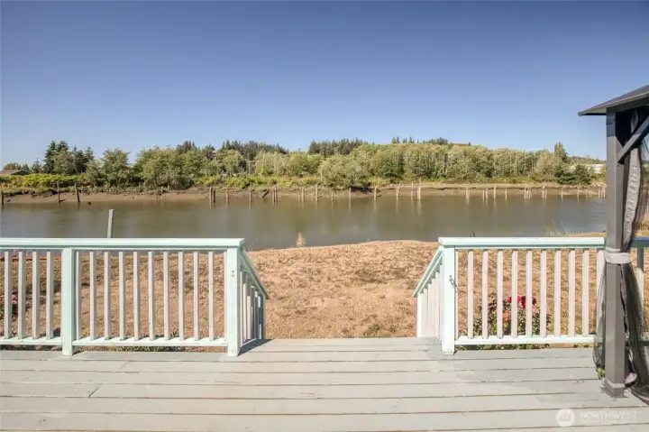 View of river from deck