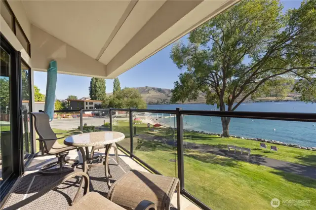 Stunning views from the deck!