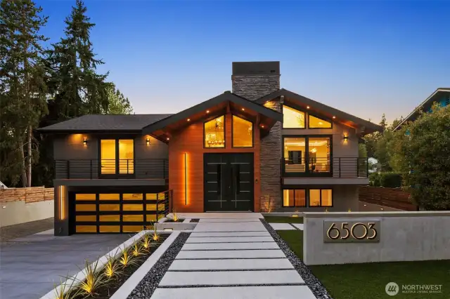 Bold angles, warm glow, and custom style you’ll love coming home to.