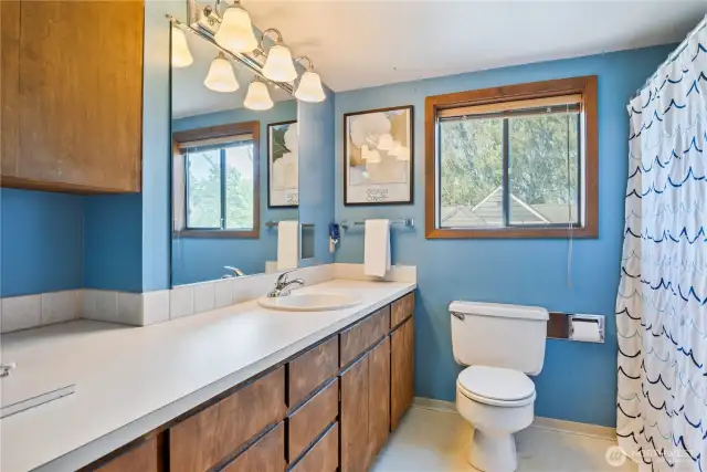Upstairs bathroom