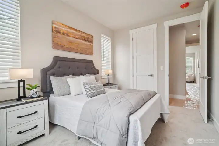 Spacious secondary bedroom