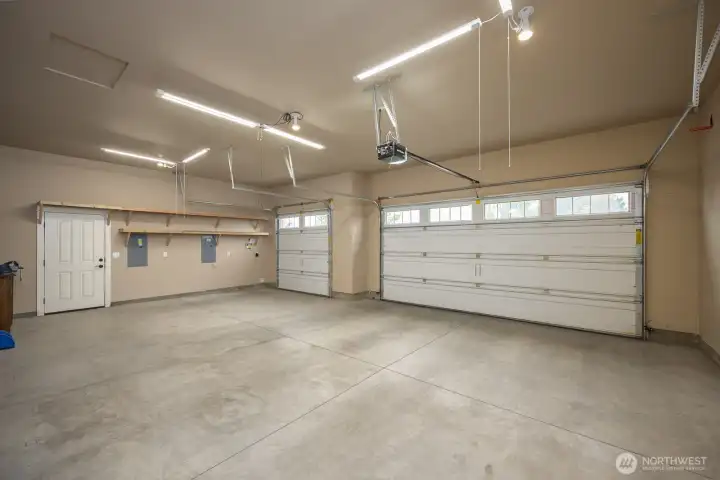 3-Car Garage - Lots of workroom!