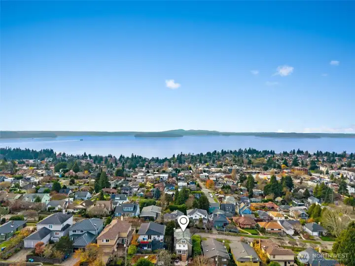 Doesn't get much better than our western facing Puget Sound and Olympic Mountain views!