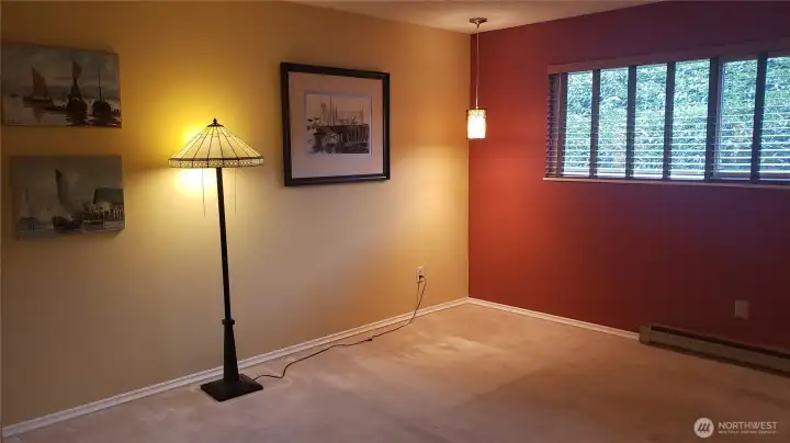 Primary BD has plenty of space and sound-reducing windows for peaceful sleep.