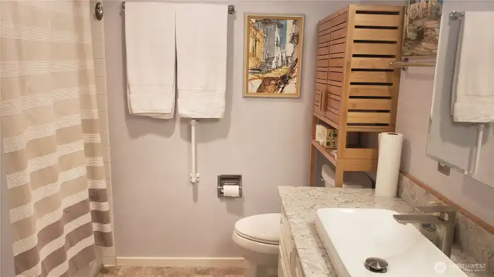 Another bathroom view.