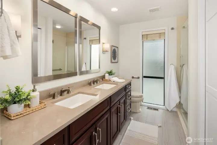 Updated Primary bathroom