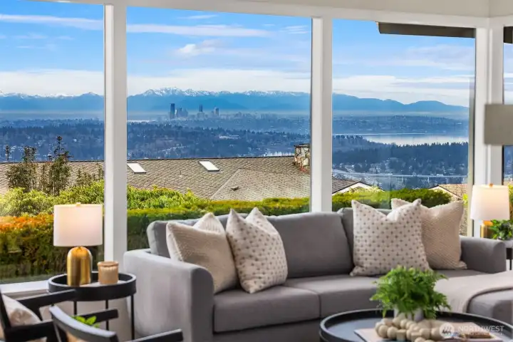 The view from the lower level!!!