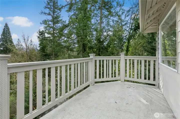 Your private outdoor space is quite private!