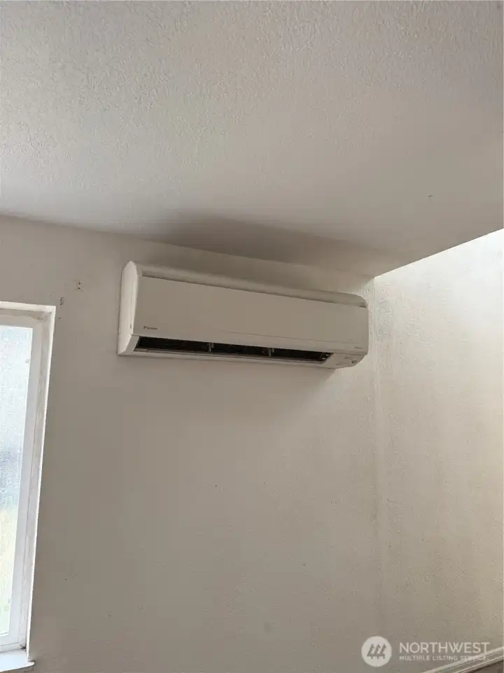 Mini Split bottom of stairs