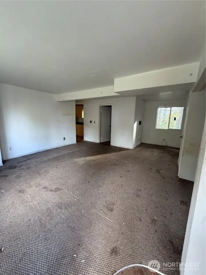 With new flooring and fresh interior paint you have the potential for some fast equity its a mess right now but with a little sweat you can build your equity