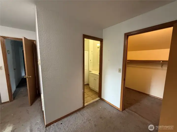 Upstairs Primary with bathroom