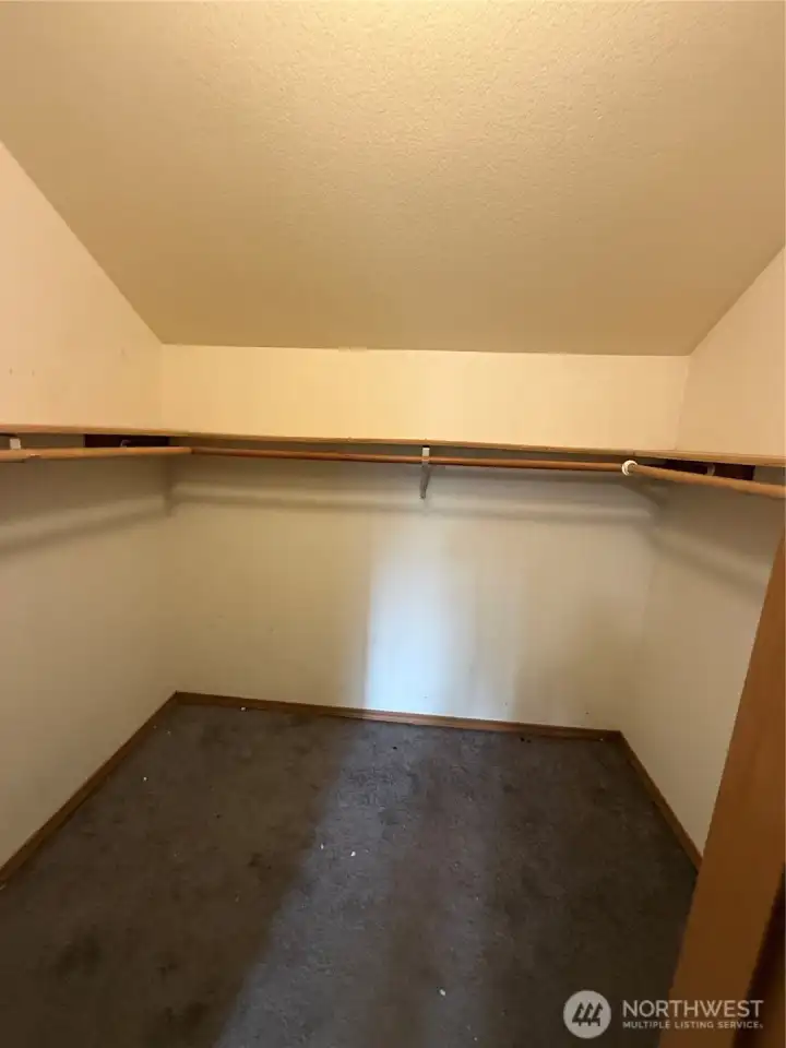 Primary closet