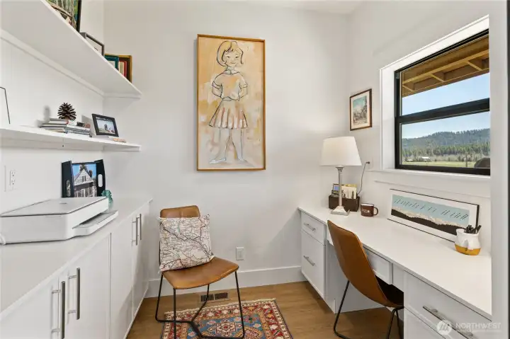 Home Office with Built-ins