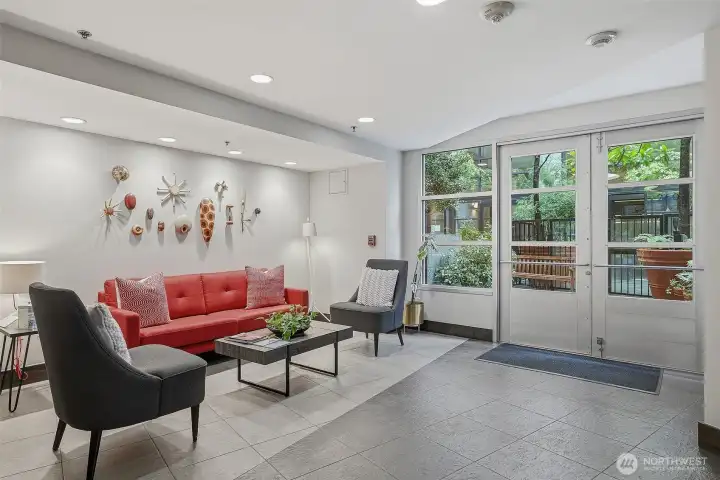 North tower lobby