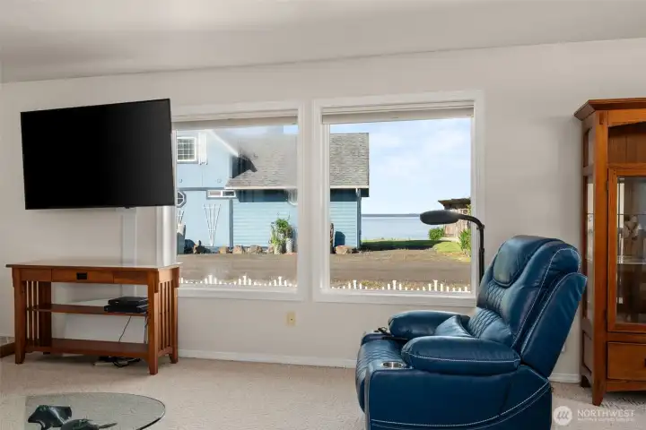 Bay view from Living room