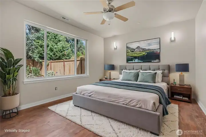 Primary Bedroom (virtually staged)