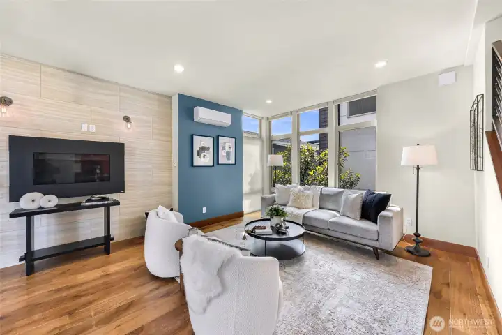 Real gas fireplace, but tv does not need to go above Real gas fireplace, but tv does not need to go above
