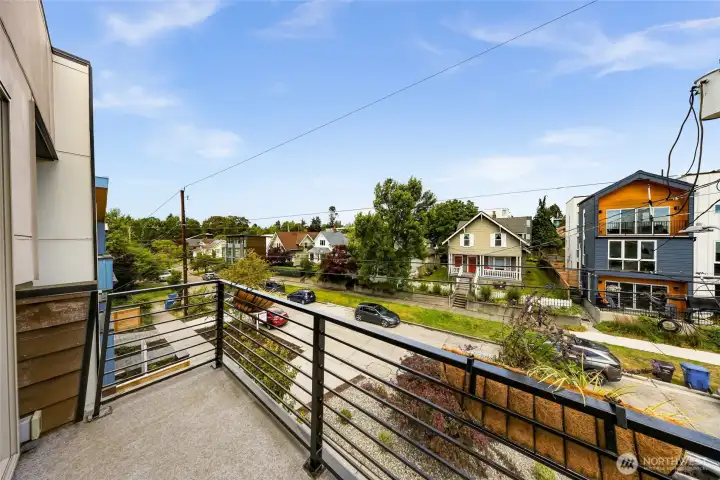Private balcony for primary Private balcony for primary