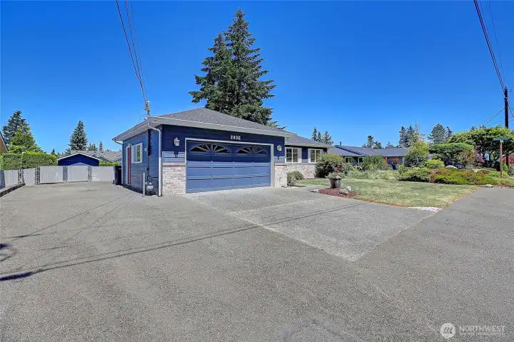 Plenty of paved off-street parking for your RV, boat and other toys.