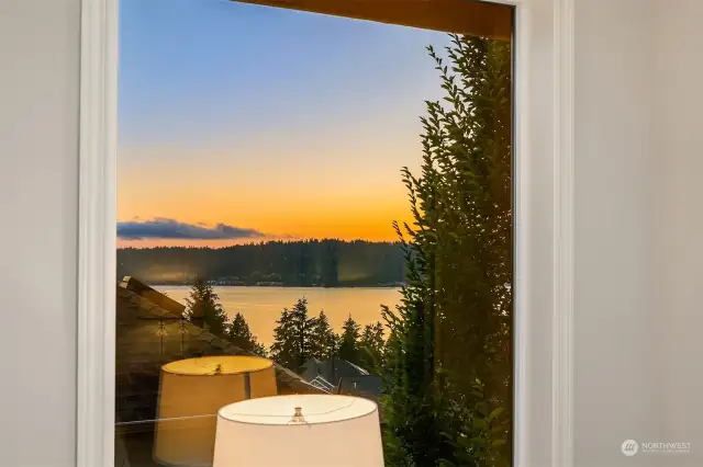 View from Primary Bedroom ~ Lake Sammamish