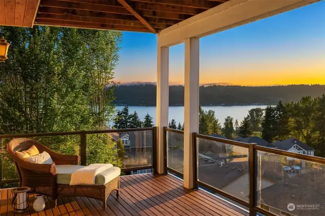 Lower Level Deck ~ Lake Sammamish Views