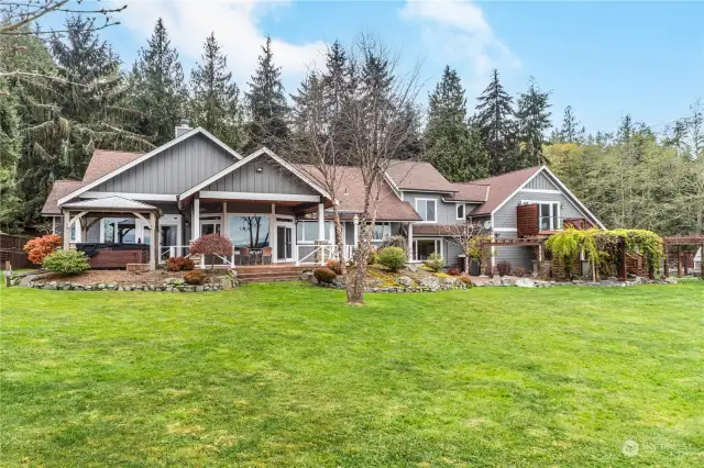 Beautiful, five-acre, 15 White Rock Lane