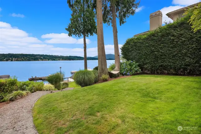 So many great manicured lawns ideal for badminton, croquet and hammock lounging!