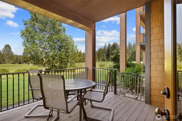 Sunshine and blue skies...you are on the sunny side of the Cascades!