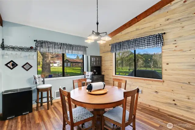 Dining room off kitchen
