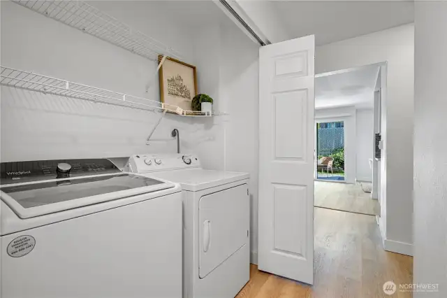 Laundry in Unit