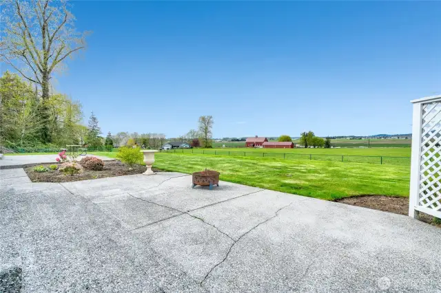 Territorial view to northwest from patio.