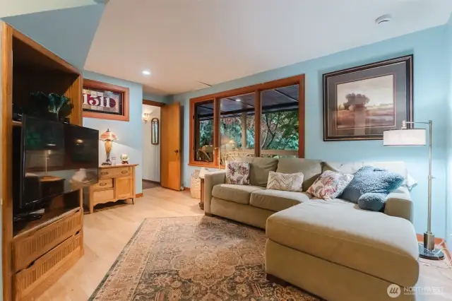 An office/den on the main floor.