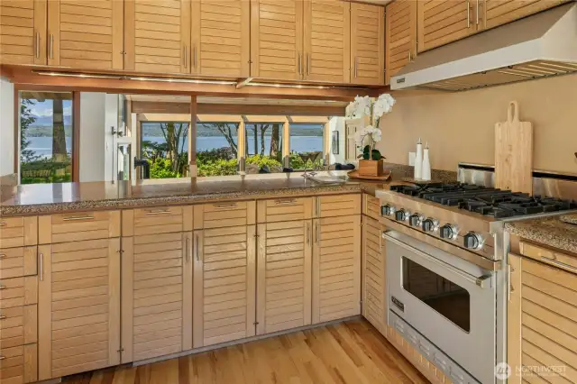 Custom Mid-Century cabinets are one of a kind