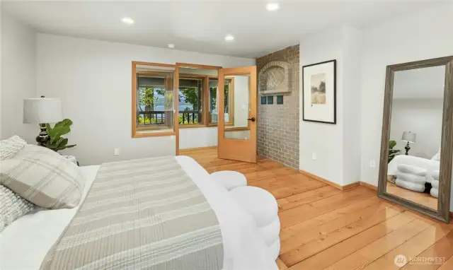 Large 2nd Bedroom with walk-in closet