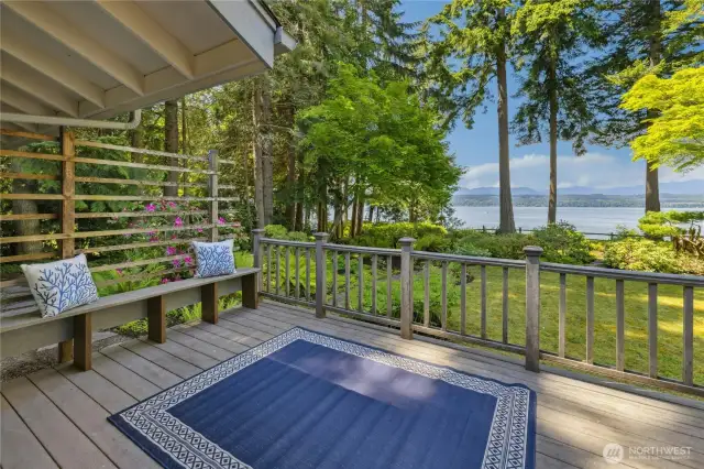 Stunning views over the private NW gardens