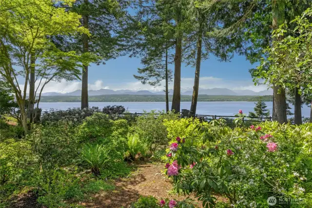 Stunning views and lush NW gardens