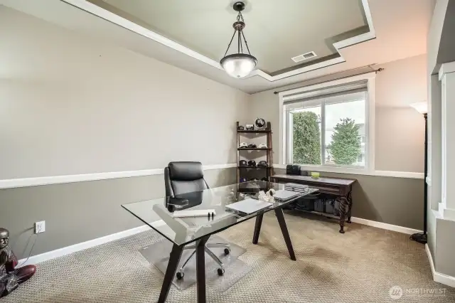 Office located on the main floor